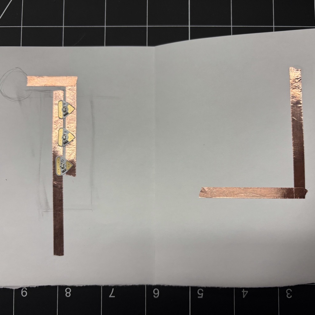 A over look of the finished circuit